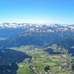 Flugwegposition um 12:55:11: Aufgenommen in der Nähe von Gemeinde St. Andrä im Lungau, St. Andrä im Lungau, Österreich in 2860 Meter
